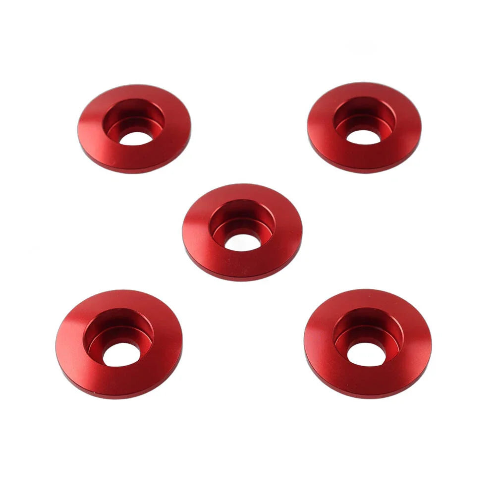 5 Pcs Front Brake Disc Gasket Red for Honda CB150R CB250R CB300R (2013-2023)