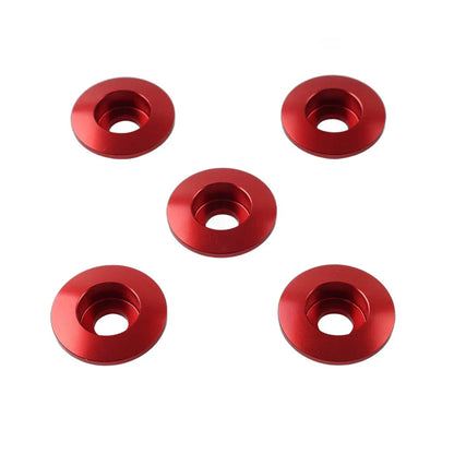 5 Pcs Front Brake Disc Gasket Red for Honda CB150R CB250R CB300R (2013-2023)