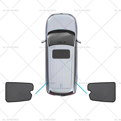 UV Blocking Magnetic Window Shades for Mitsubishi Pajero (2006-2022)