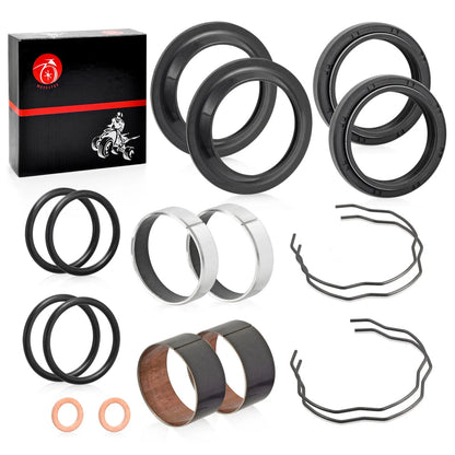 Fork Bushing Dust Oil Seals for Kawasaki EN650 Vulcan S ABS Cafe/SE (2015–2023)