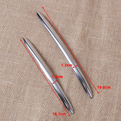 4X Stainless Steel Door Handle Trims for BMW 5 Series 528 F10 F11 F18 (2010-2017)