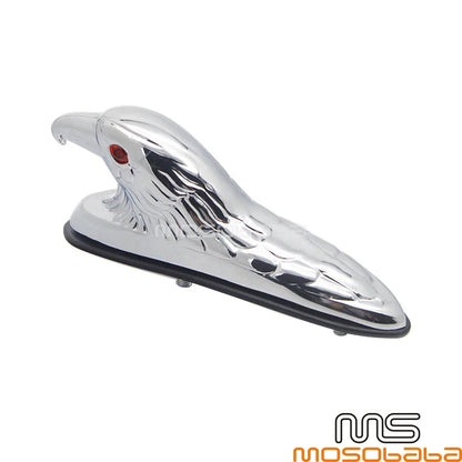 Motorcycle Front Fender Eagle Head Ornament for Harley, Suzuki, Kawasaki