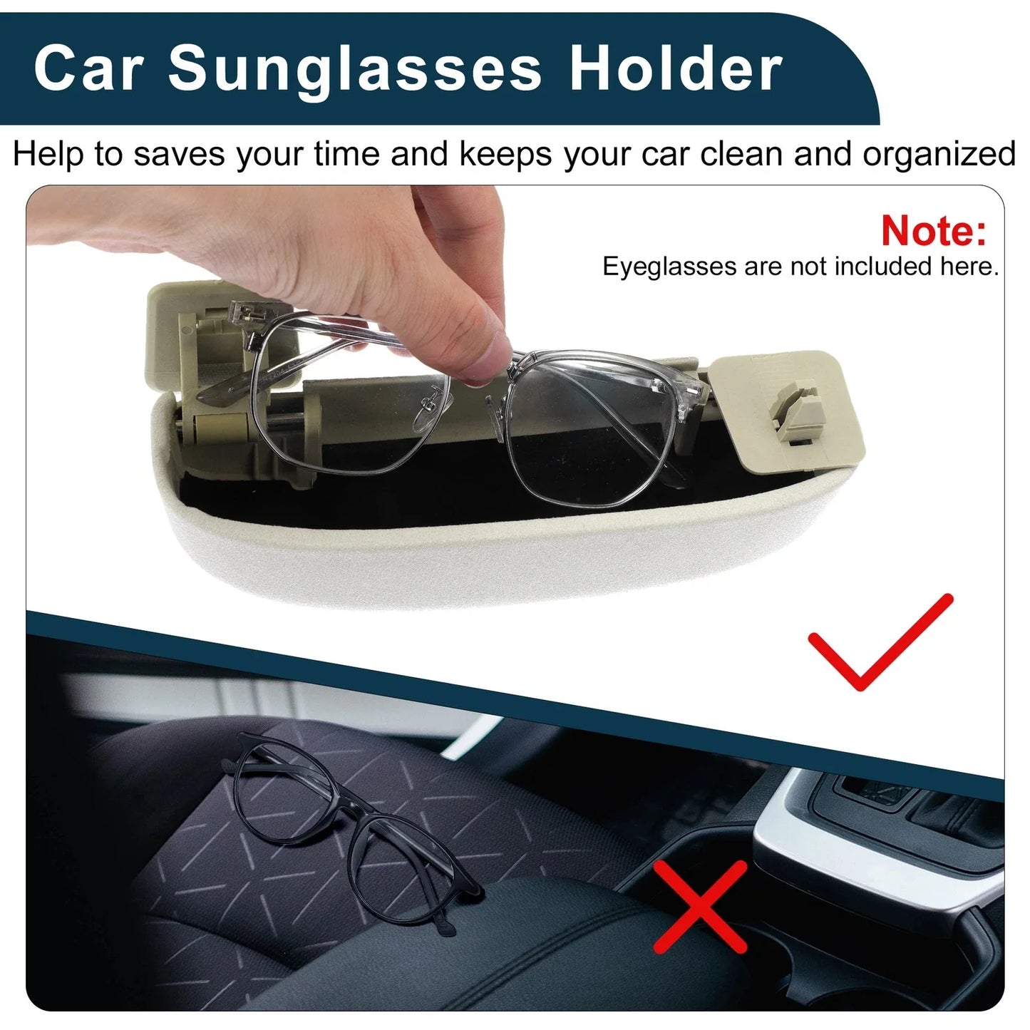 Sunglasses Case for BMW X3 (2021-2023)