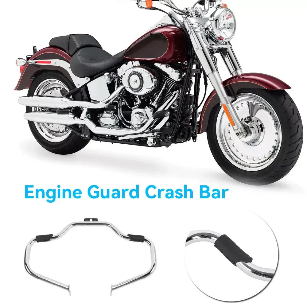 Highway Crash Bar for Harley Softail Sport Glide Fat Bob Breakout Low Rider (2018-2023)