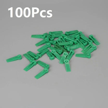 100 x Plastic Tile Spacers Reusable Positioning Clips