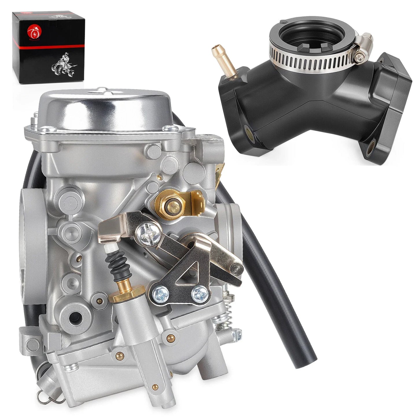 Carburetor Carb W/ Intake Manifold for Yamaha XV250 Virago (1988–2007)