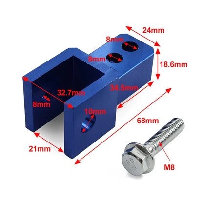 8MM Motorcycle Shock Absorber Height Extender Riser for Various Models