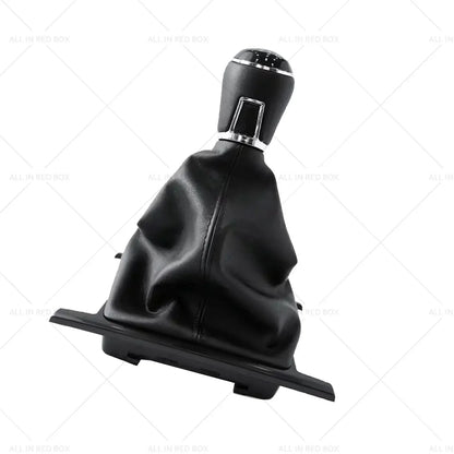 Black 6-Gang Gear Knob & Frame for VW Amarok (2010-2016)