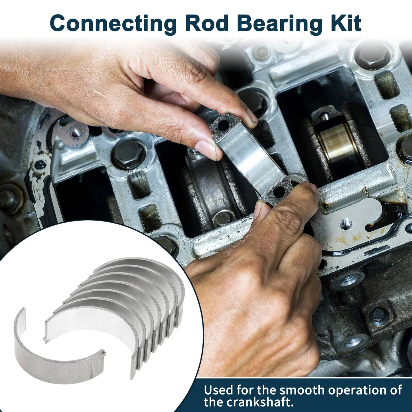 8 Pcs Bearing Set for BMW 320i GT