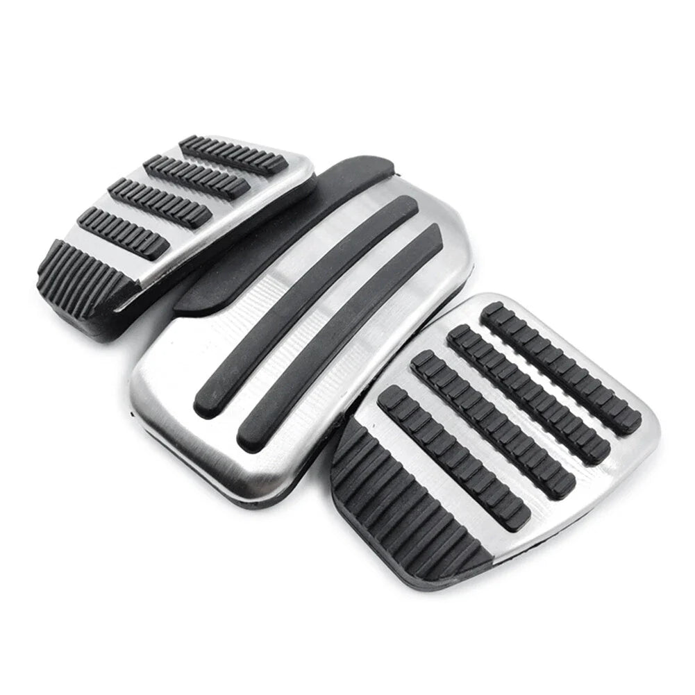 Stainless Steel Clutch Brake Gas Pedal Covers for Nissan Tiida Livina Juke