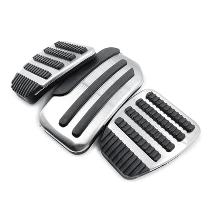 Stainless Steel Clutch Brake Gas Pedal Covers for Nissan Tiida Livina Juke