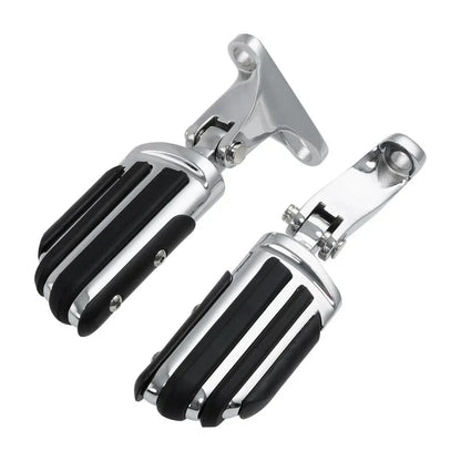 Chrome Passenger Footpeg Pegs for Harley CVO Street Road Glide (1993-2025)