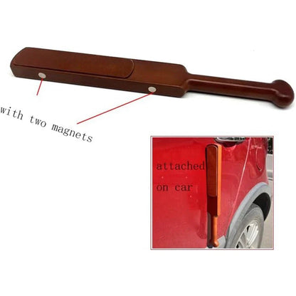 Paddle Hardened Wood for Auto Body Dent Repair
