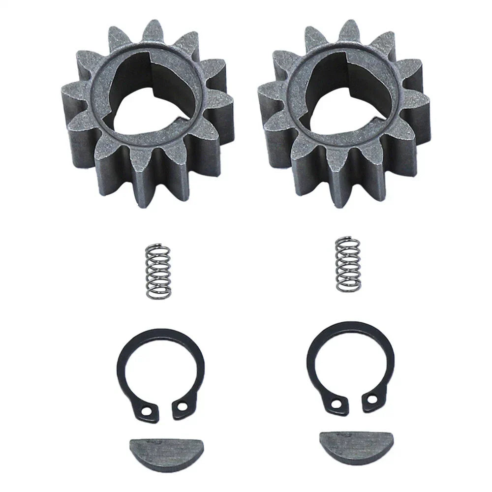 12 Teeth Drive Gear & C Clips Kit for Honda HRR216 HRS216 (2003-2023)