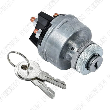12V Engine Ignition Switch with 2 Keys for Universal Vehicles