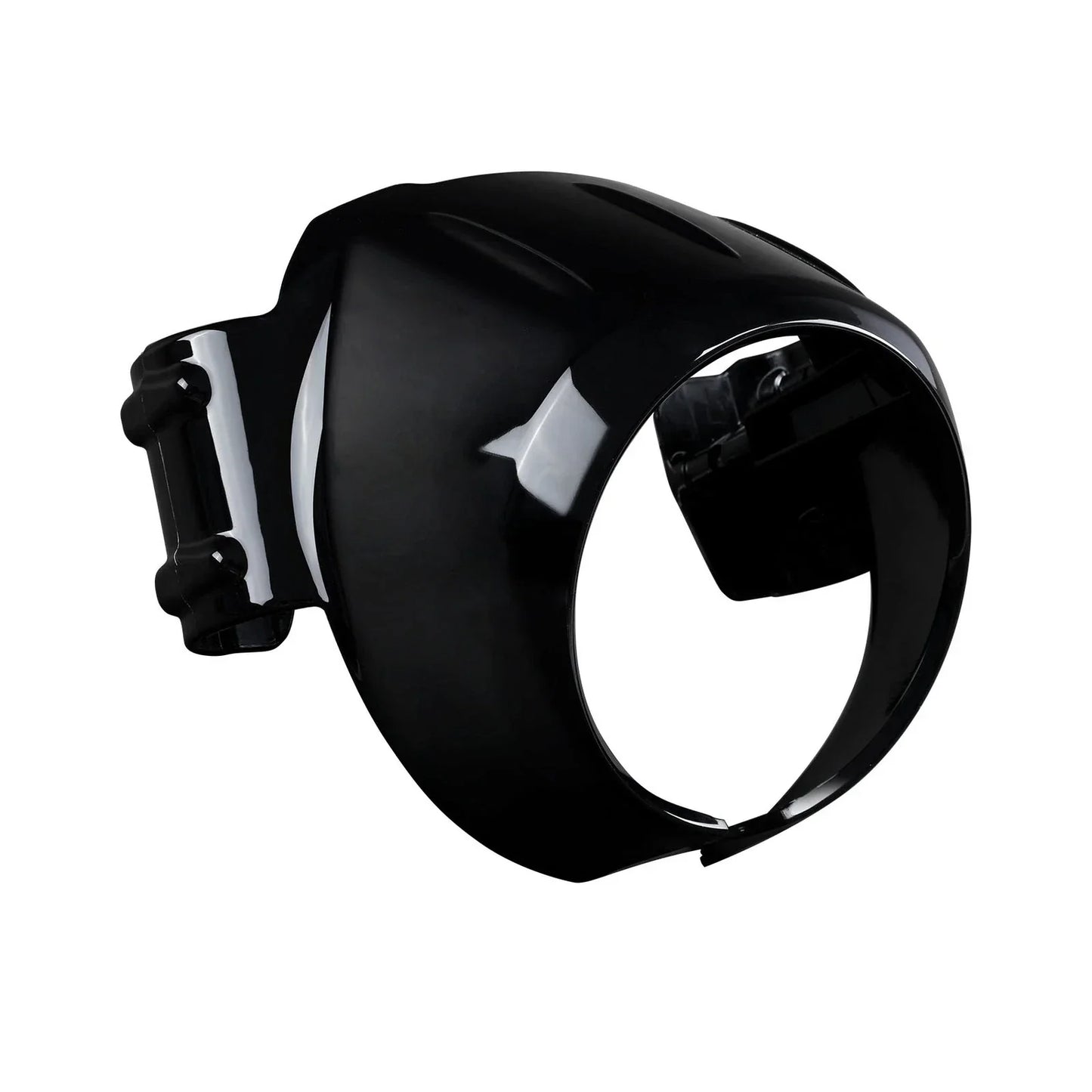 Vivid Black Headlight Fairing Cover for Indian Scout Sixty Bobber Classic (2016-2023)