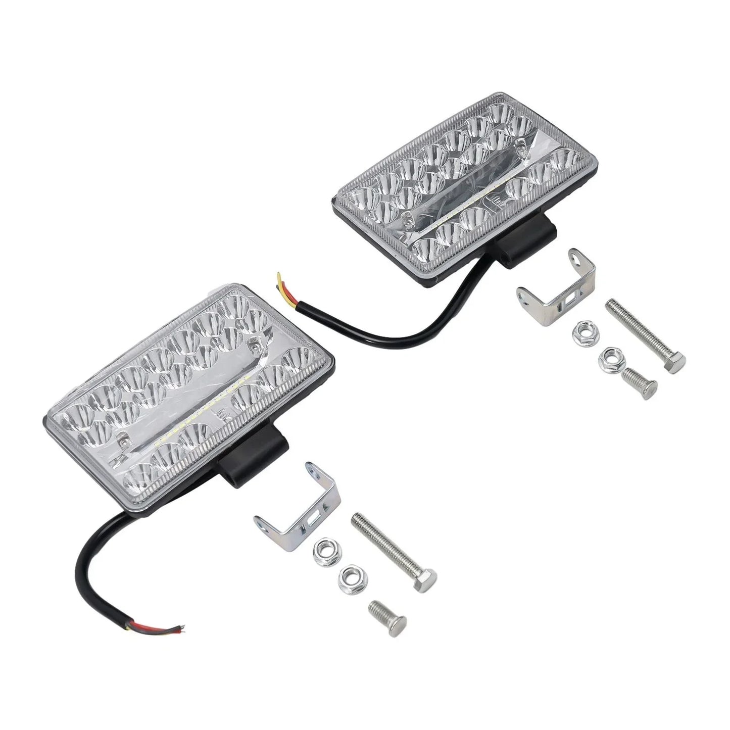 2 x LED Headlights 3x5 Inch