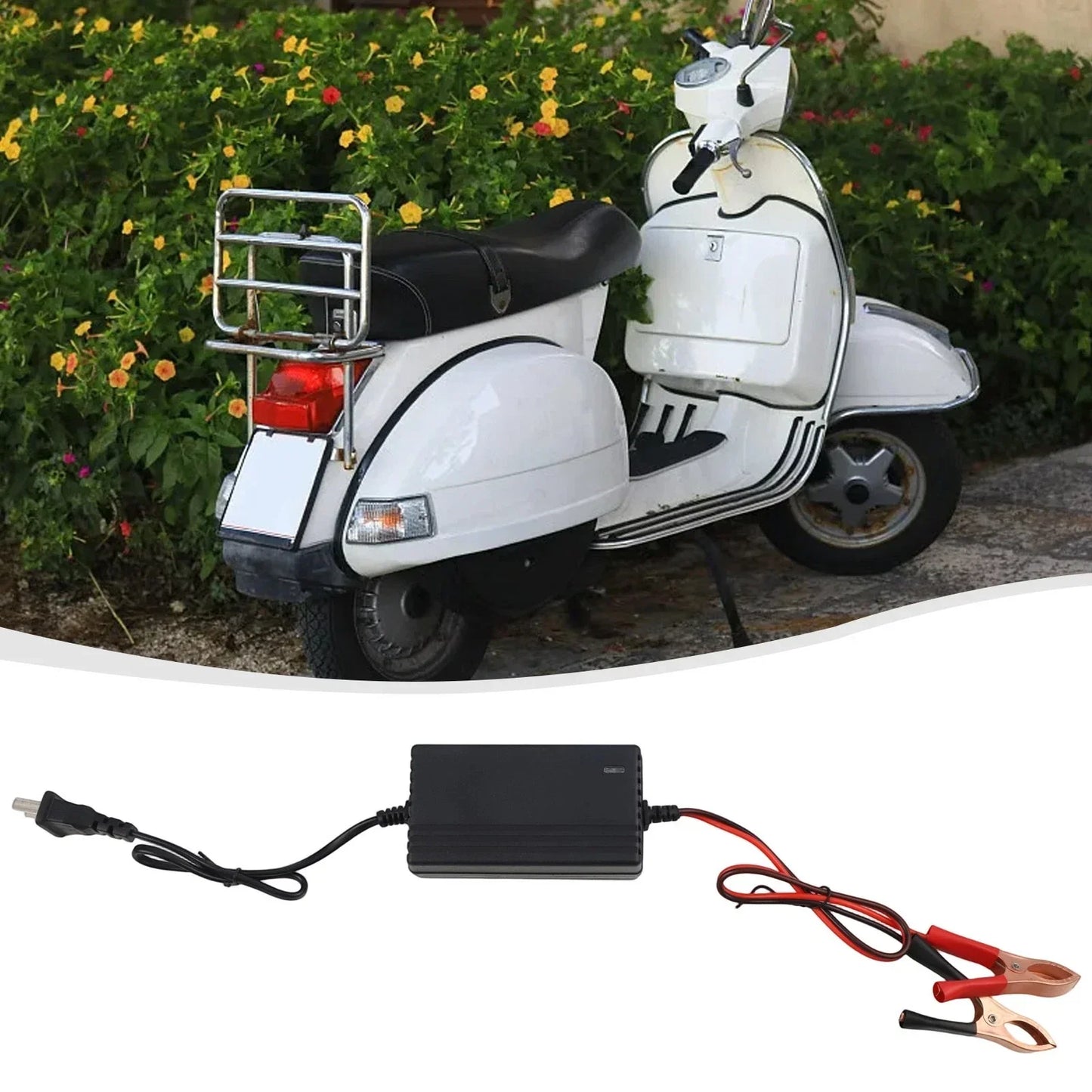12V Motorcycle Battery Charger for Everyday Drivers