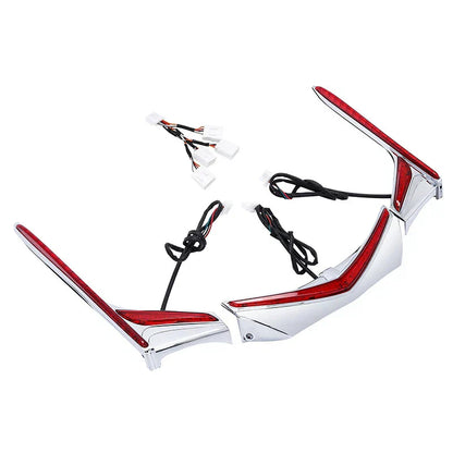 Chrome Fender Tip LED Light Strip for Honda GL1800 (2012-2017)