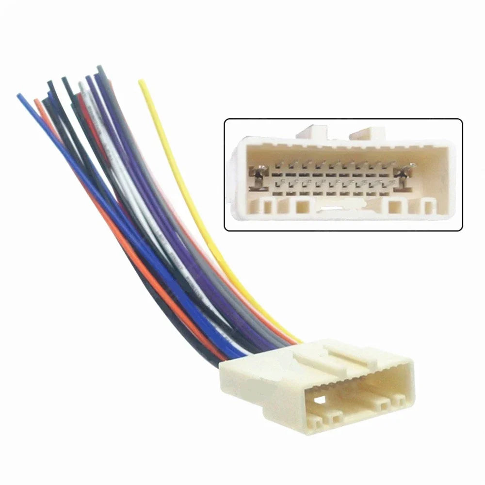 20-Pin Radio Wiring Harness Adapter for Nissan Subaru Forester Infiniti G37