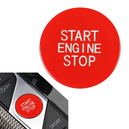 Red Engine Start Stop Button Switch Cover Trim for BMW 3 8 X Series (2006-2020)