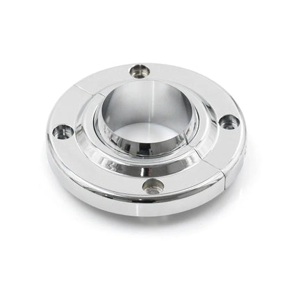 2" Aluminum Alloy Swivel Steering Column Floor Mount Chrome for SBC BBC