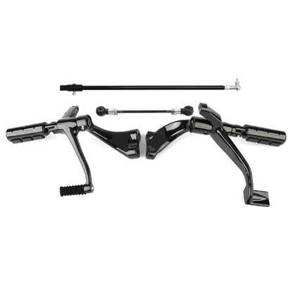 Forward Controls Kit Pegs Levers Linkages for Harley Sportster XL883/1200 (2014 - 2022)