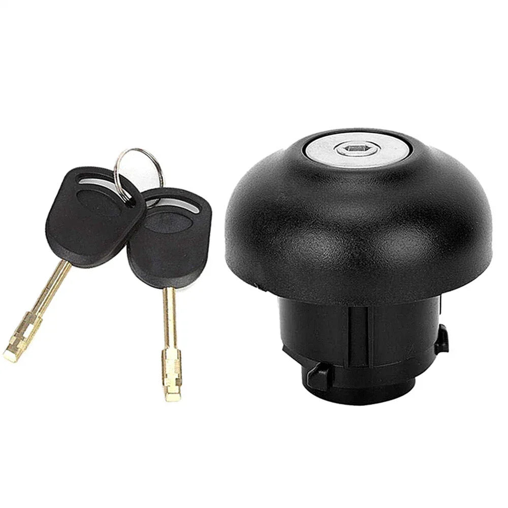 Fuel Tank Filler Cap Cover Lock w/ 2 Keys for Ford Transit (2006-2018)