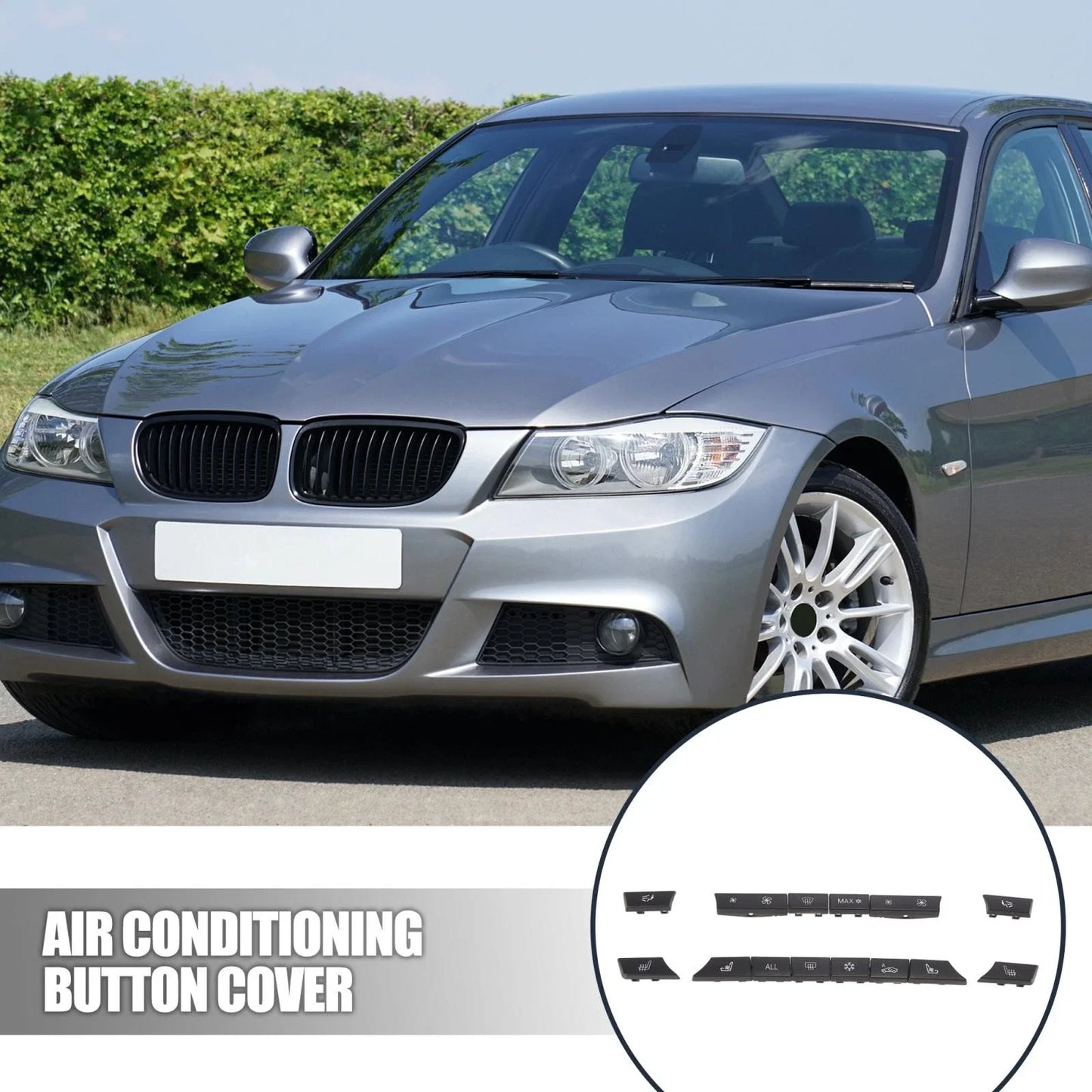 Air Conditioning Switch Button Cover for BMW 535i 528i 520i 550i
