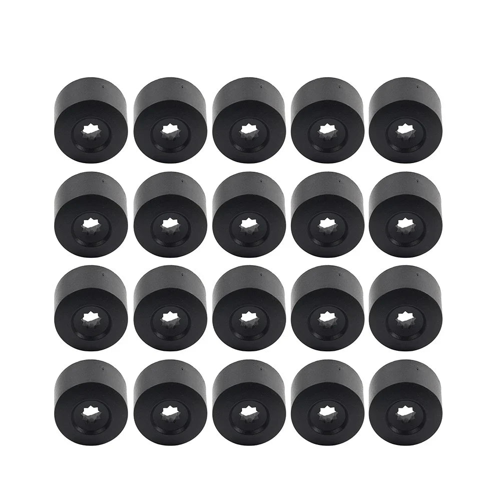 20 x 17mm Wheel Lug Nut Bolt Covers for Volkswagen Golf, Passat, Beetle