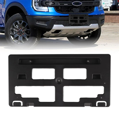 Black Front License Plate Bracket Holder for 2019-2022 Ford Ranger
