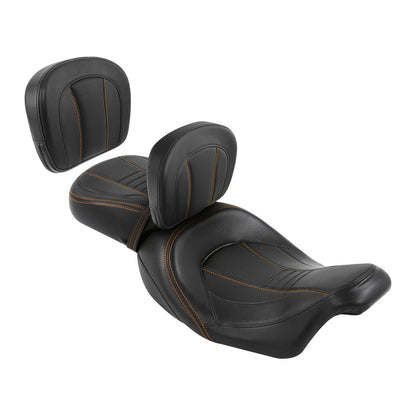 Rider & Passenger Backrest Pad for Harley Street Glide (2009-2023)