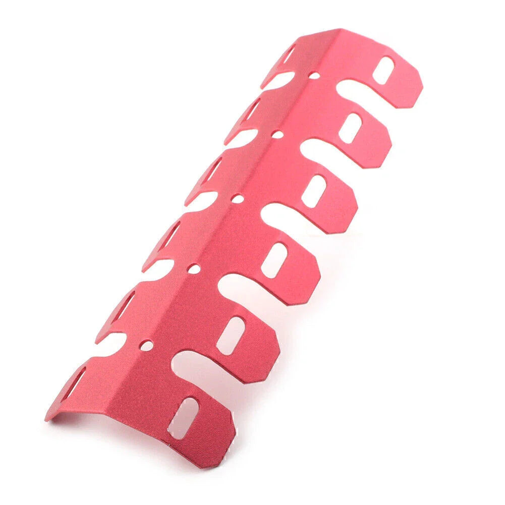 Red Motorcycle Exhaust Muffler Pipe Heat Shield Cover for Dirt Bike