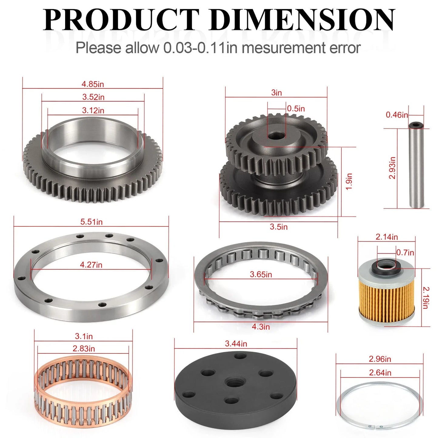Starter Clutch Damper Puller for Yamaha V Star XVS1100 (1999–2009)