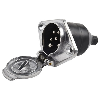 Trailer Socket Connector Adapter 7-Pin 24V for Europe Style