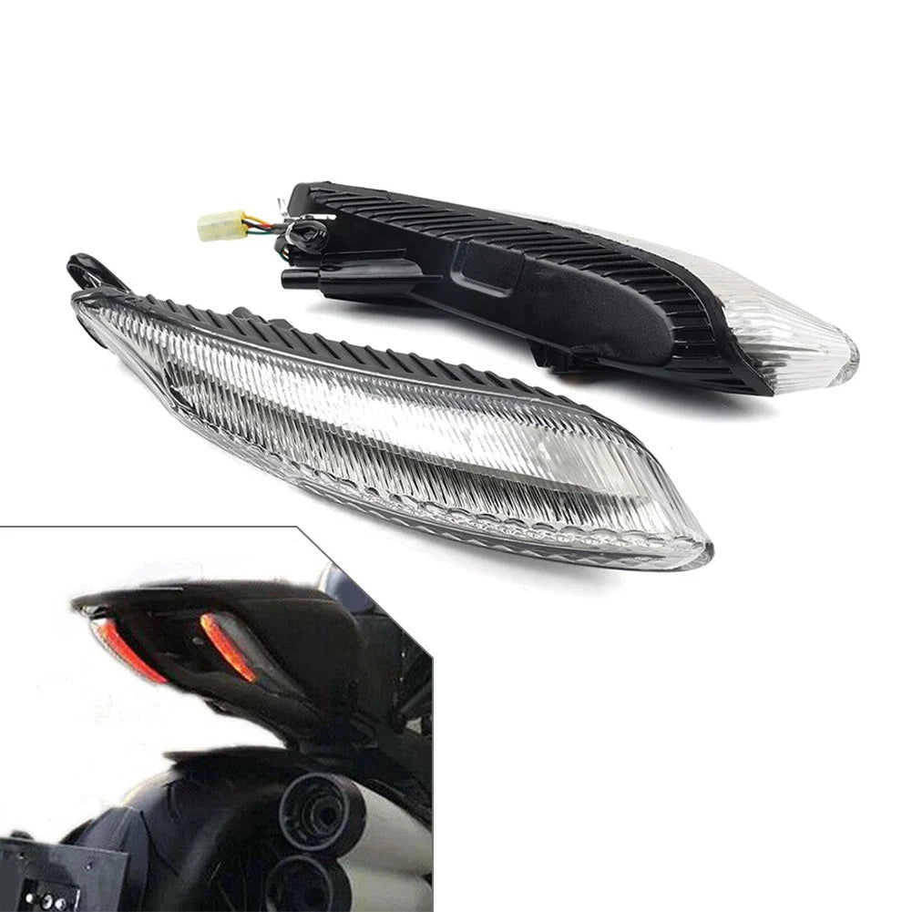 LED Integrated Tail Light Turn Signal for Ducati Diavel 2011-2015 Clear