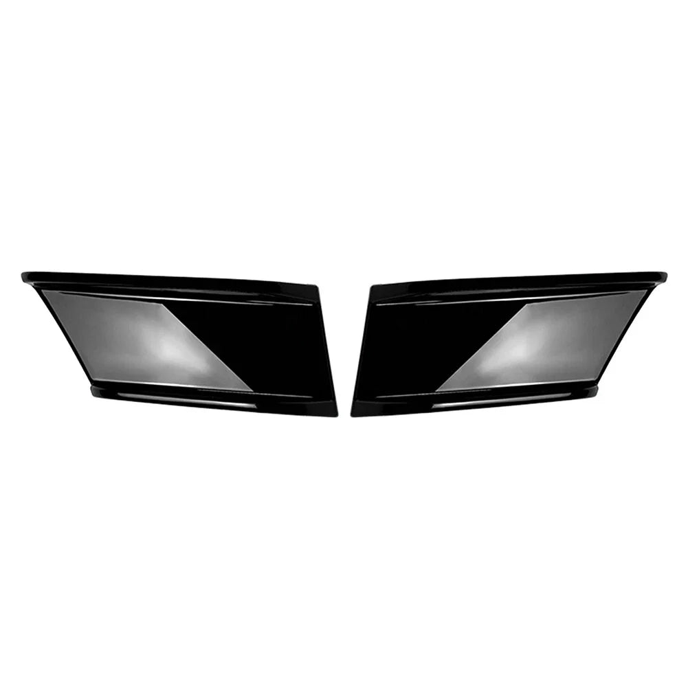 Black Front Bumper Side Splitter Spoiler for BMW 4 Series G22 G23 (20-24)