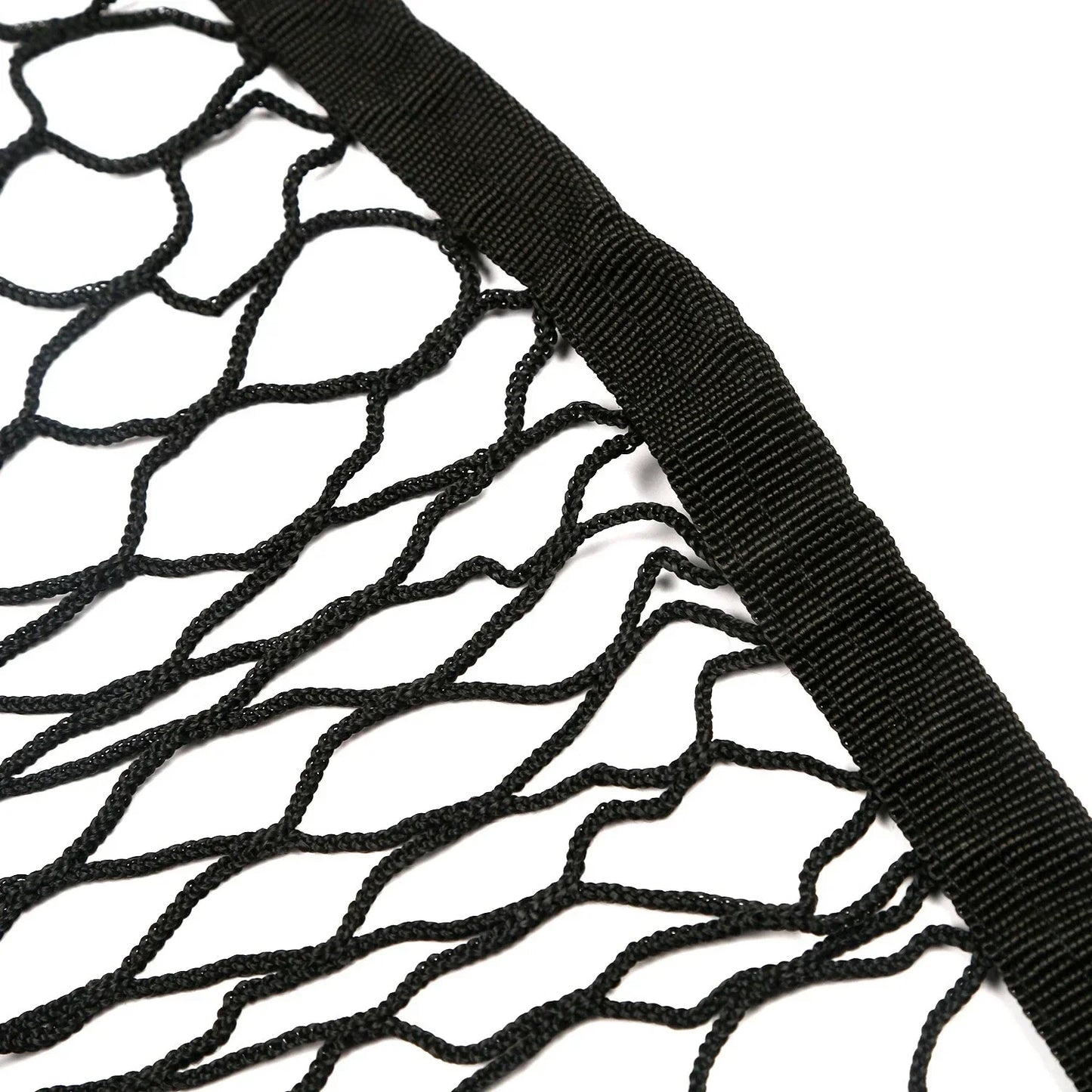 1 Pc Rear Cargo Organizer Net Holder with 4 Hooks for Car/SUV