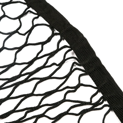 1 Pc Rear Cargo Organizer Net Holder with 4 Hooks for Car/SUV