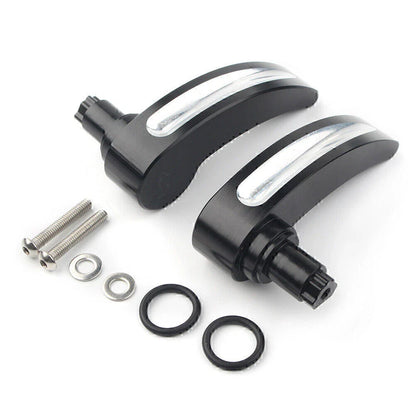 Black Saddlebag Lid Lifter for Harley Touring Road King (2014-2018)