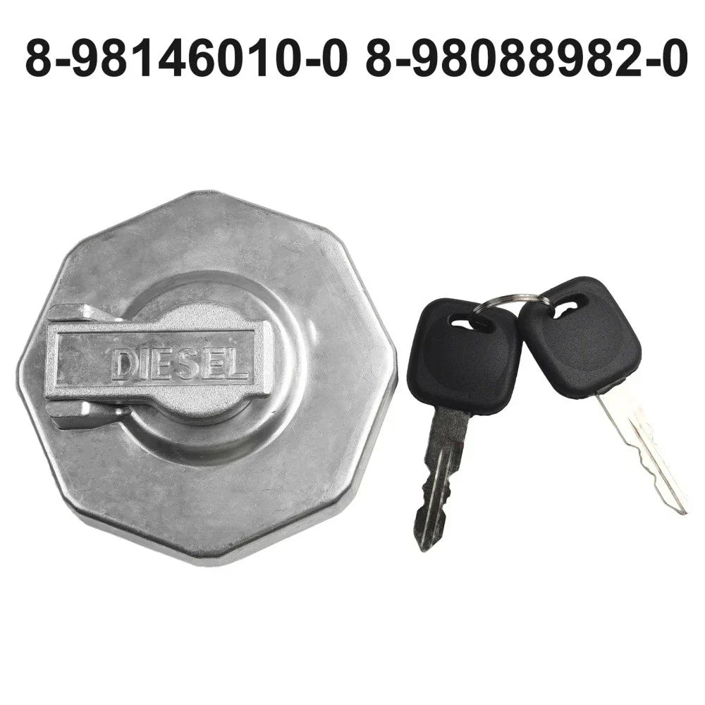 Fuel Tank Cap w/ Keys for Isuzu ELF NPR NQR NQR75 4HK1