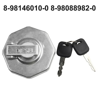 Fuel Tank Cap w/ Keys for Isuzu ELF NPR NQR NQR75 4HK1