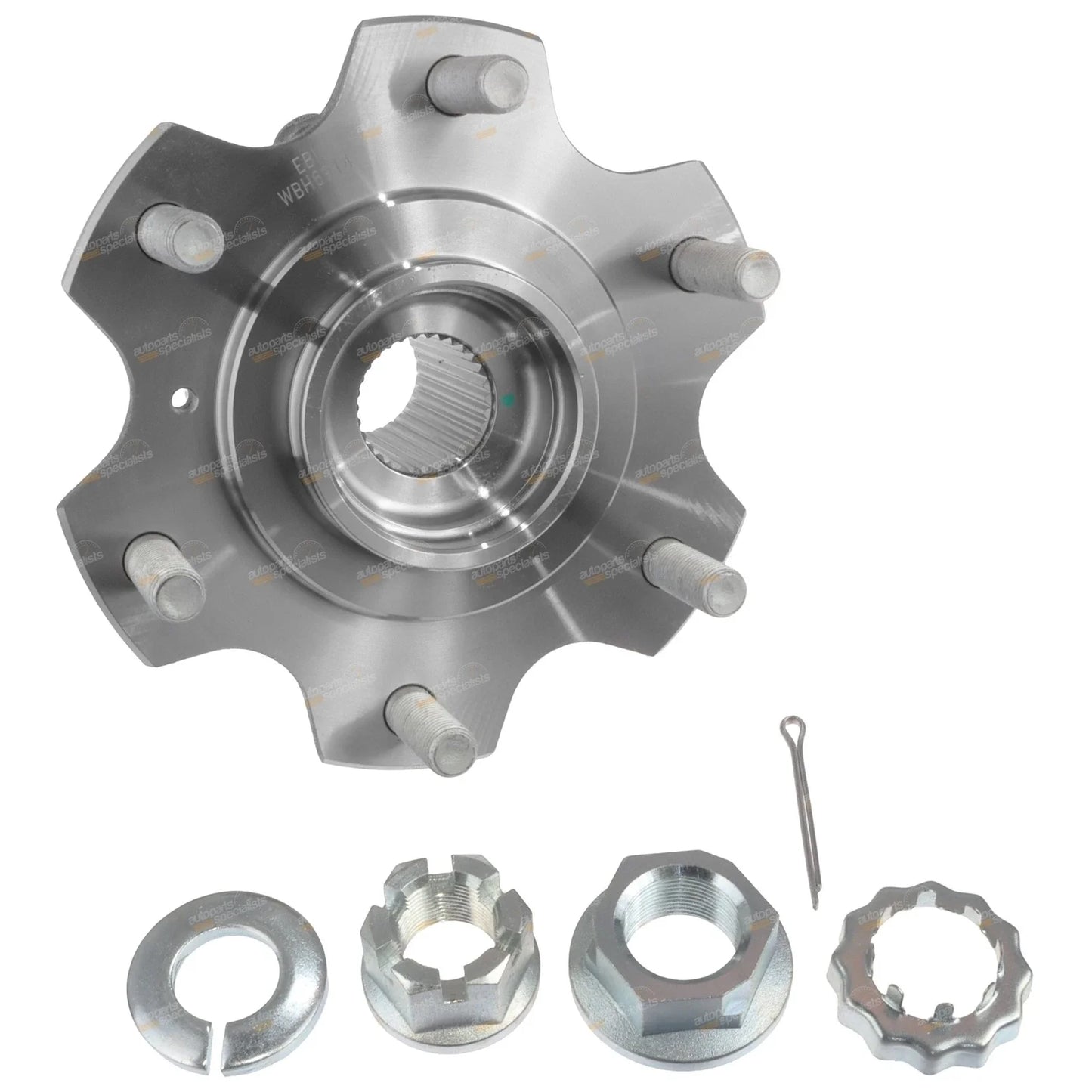 Front Wheel Bearing Hub Assembly for Mitsubishi Pajero NL NM NP NS (2000-2008)