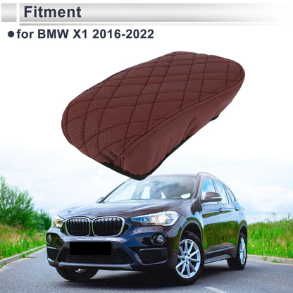 1 Pc Center Console Cover for BMW X1 (2016-2022) Wine Red