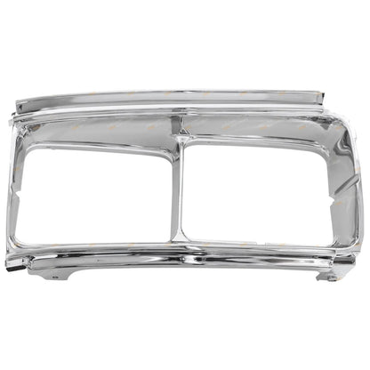 Chrome Headlight Surrounds for Landcruiser FJ80 FZJ80 HDJ80 HZJ80 (1990–1994)