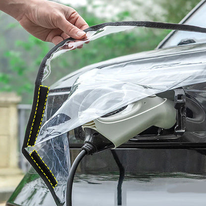 Electric Vehicle Charger Port Waterproof Cover for New Energy Cars