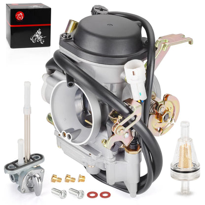 Carburetor w/ Fuel Valve Petcock for Yamaha Road Star 1700 (2004–2007)