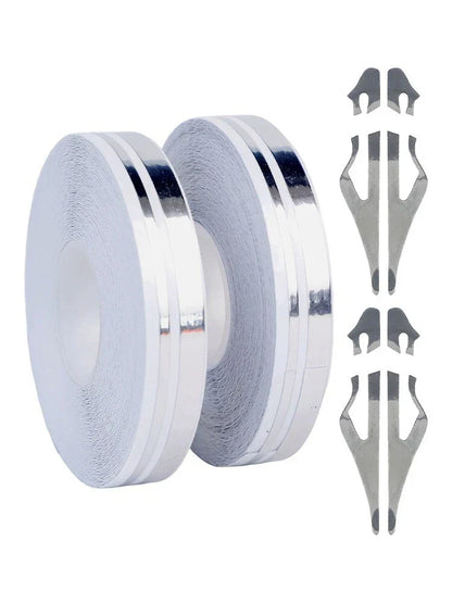 Non-Fading Stripe Stickers Scratch-Resistant for STREAMLINE Double Line Tape