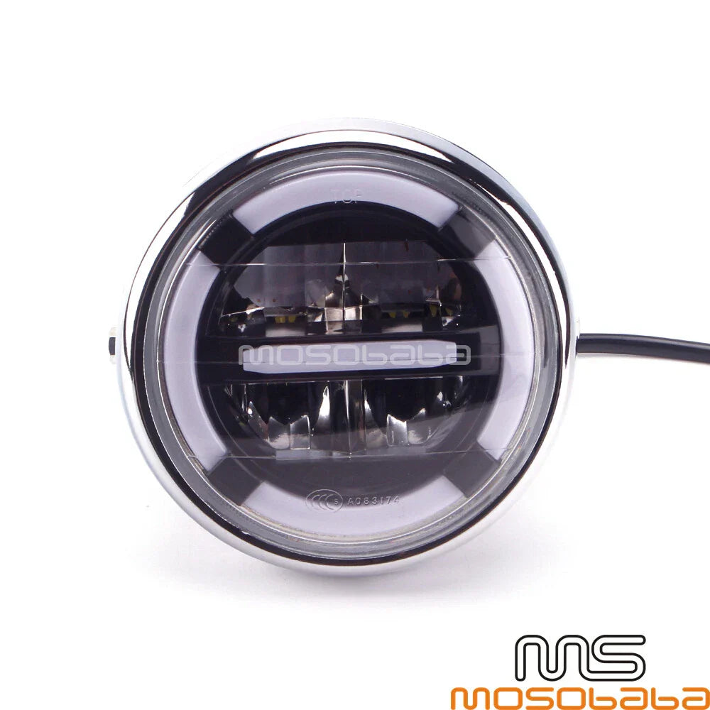 LED Round Headlight Lamp Assemblies for Suzuki Boulevard M50/M90, Honda