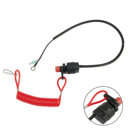 Boat Kill Switch Lanyard Clip Engine Cord for Racing Safety Accessories